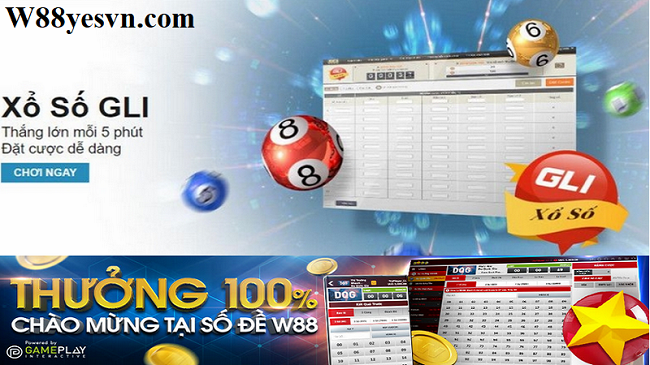 Tham gia lô đề tại W88 nhận thưởng thả ga khuyen mai slot tai w88