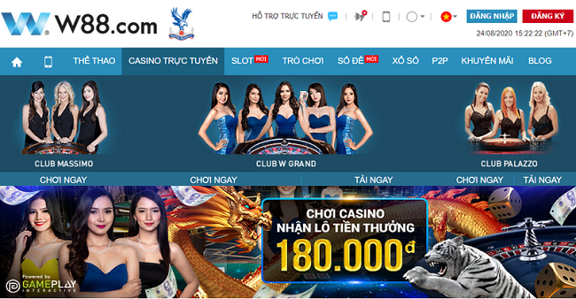 Cược Club Grand W88 cơ hội nhận quà khủng tong hop thuong vip tai w88