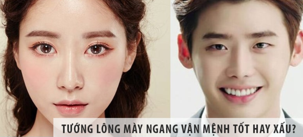 Tướng lông mày ngang hình chữ nhất có đặc điểm gì?