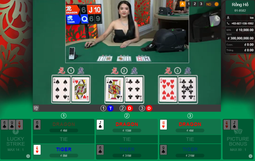 Kinh nghiệm chơi rồng hổ ảo W88 Kinh nghiem choi rong ho ao W88