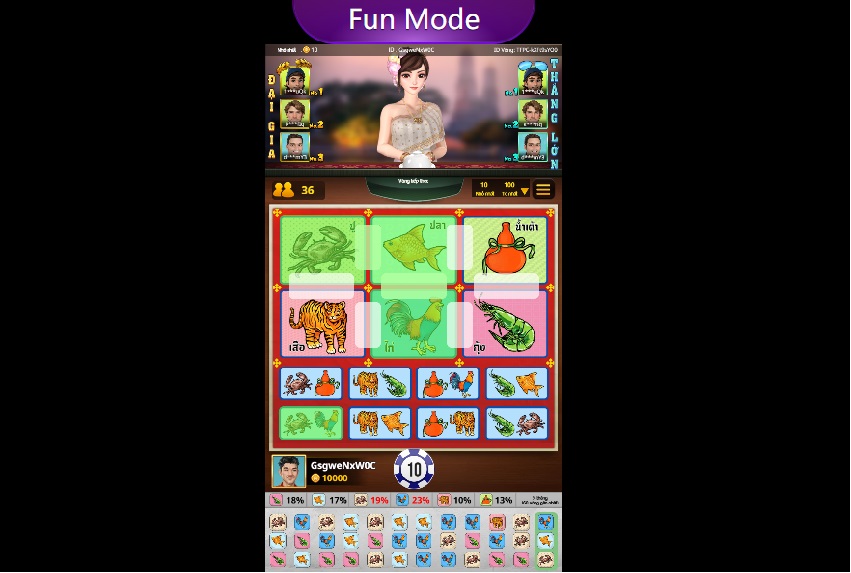 Tìm hiểu trò chơi Thai Fish Prawn Crab W88 Gioi thieu game Thai Fish Prawn Crab W88