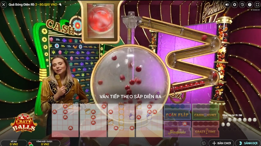 Cách tham gia game Crazy Balls W88 Cach choi Crazy Balls W88