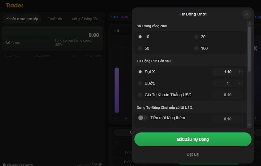Meo tham gia tro choi Trader W88