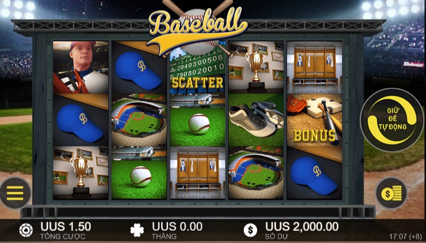 Mo ta ve game Baseball W88