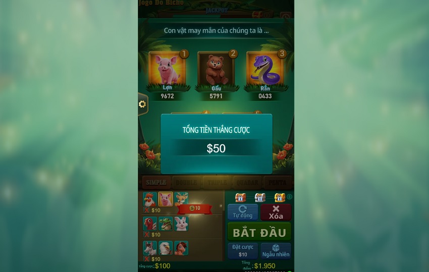 Luat choi Jogo do Bicho W88