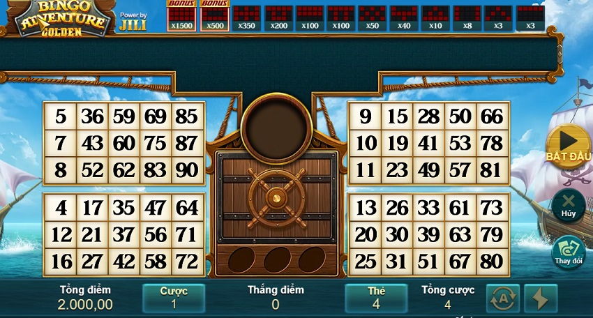 Quy tắc trò chơi Bingo Adventure W88 Luat choi game Bingo Adventure W88