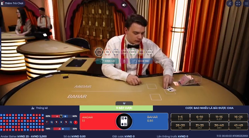 Cach choi game Andar Bahar W88